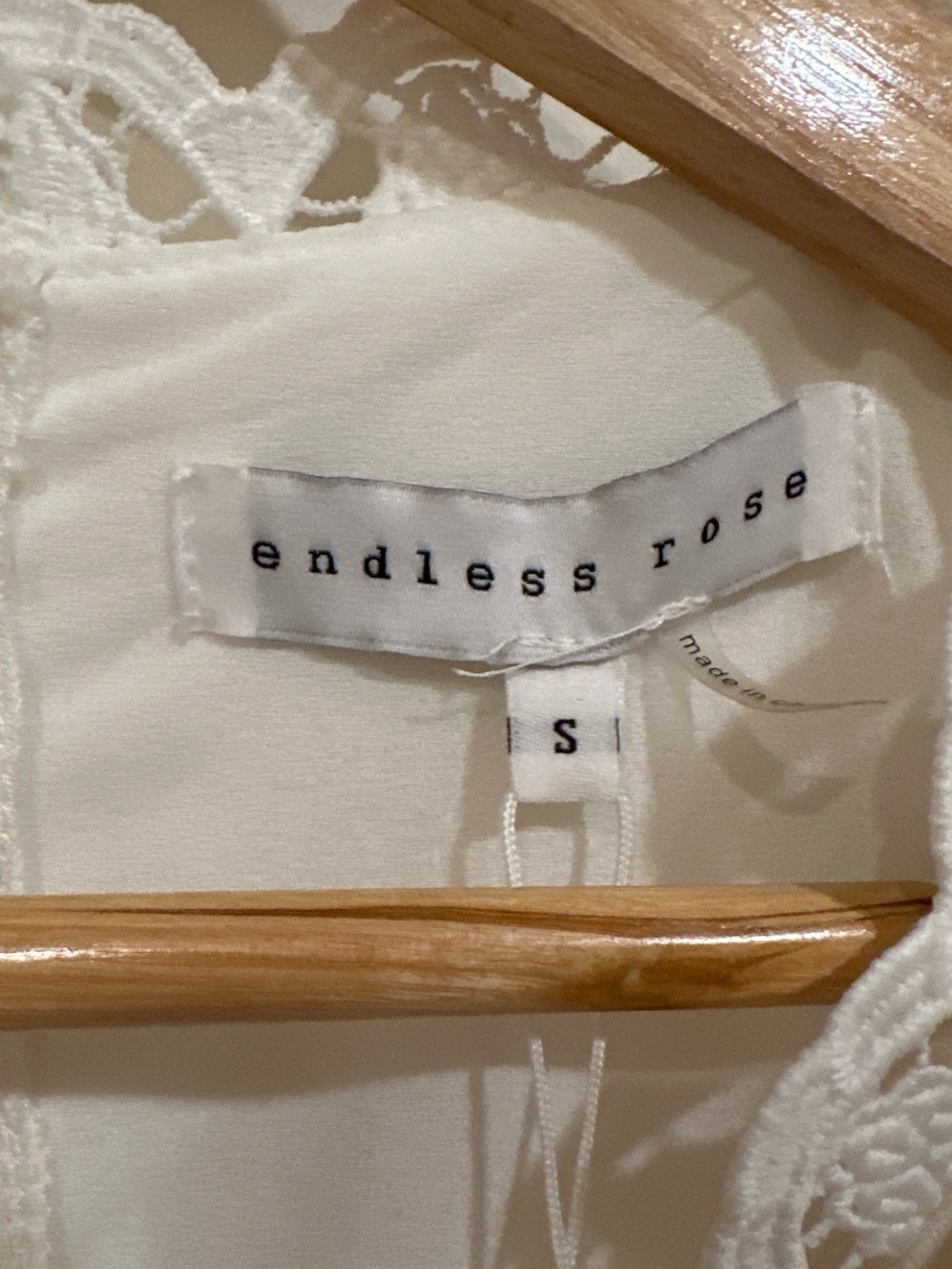 Endless Rose White Lace Midi Dress - Picture 4 of 5